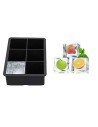 Molde para Cubos Gigantes de Hielo 6 cubos de 5cm King Cube Ice