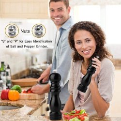 Pimentero de Madera Molino Pimienta 22cm ER