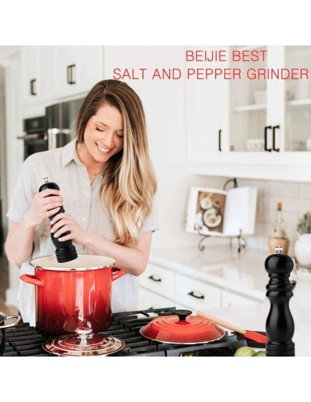 Pimentero de Madera Molino Pimienta 22cm ER Pimentero de Madera Molino Pimienta 22cm ER