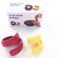 Spiral Hot Dog Barbacoa Cortador en espiral de salchillas, Cyclone