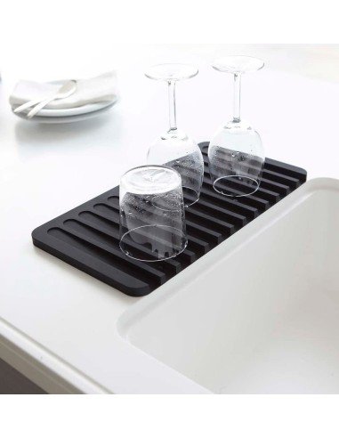 Tapete escurridor vajilla vasos silicona 38x20
