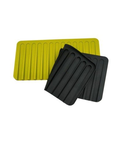 Tapete escurridor vajilla vasos silicona 38x20