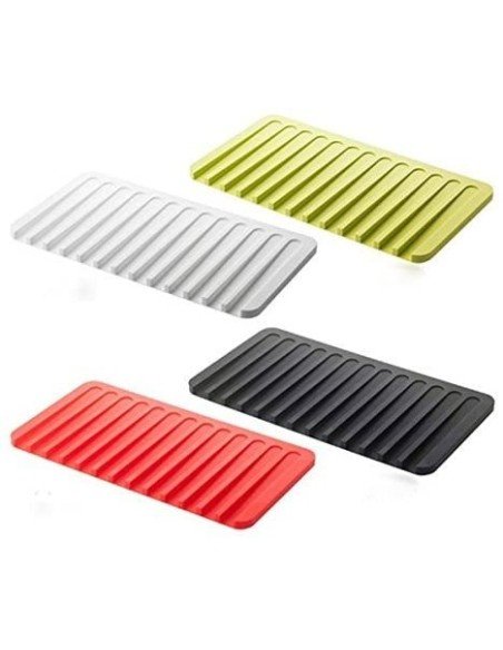 Tapete escurridor vajilla vasos silicona 38x20 Tapete escurridor vajilla vasos silicona 38x20