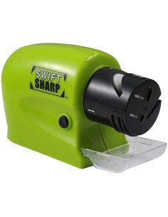 Afilador eléctrico de cuhillos tijeras Chef un filo perfecto duradero 2