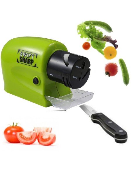 Afilador eléctrico de cuhillos tijeras Chef un filo perfecto duradero