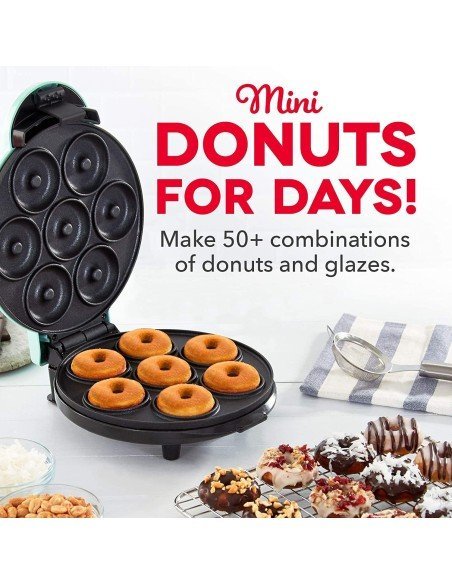 Máquina Mini Donas Dash Donut Maker DDM007