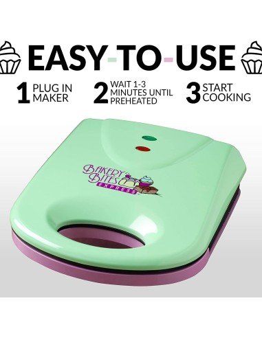 Máquina Cupcakes Nostalgia Muffins Cinnamons Pancakes