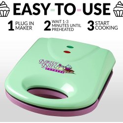 Máquina Cupcakes Nostalgia Muffins Cinnamons Pancakes