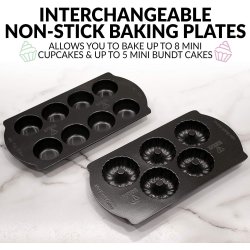 Máquina Cupcakes Nostalgia Muffins Cinnamons Pancakes