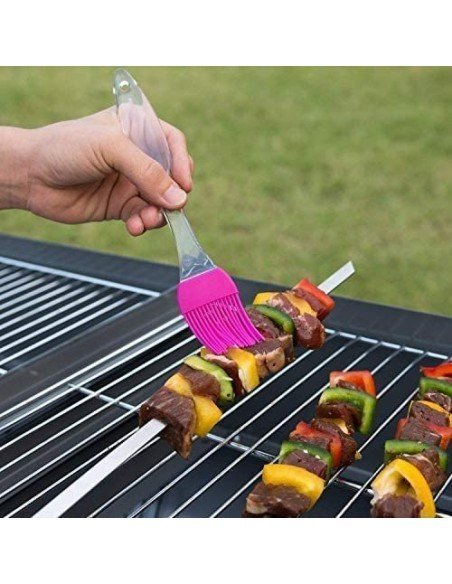 Setx3 Brochas de Silicona Antiadherente Repostería Parrilla Barbacoa Setx3 Brochas de Silicona Antiadherente Repostería Parrilla Barbacoa
