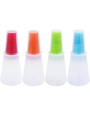 Brocha Dispensador D Aceite Silicona Cociana Parrilla Bbq