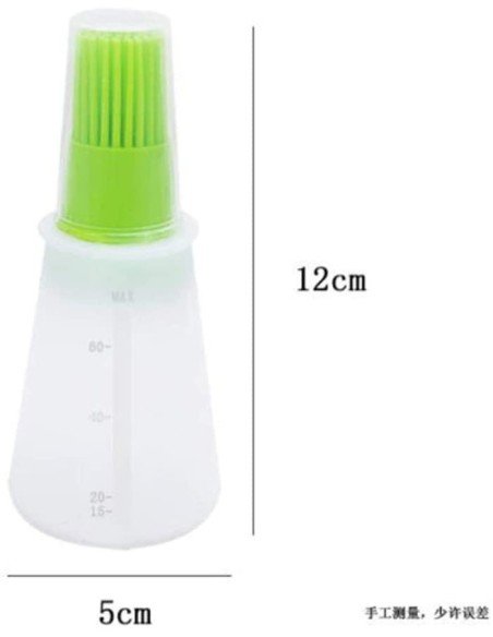 Brocha Dispensador D Aceite Silicona Cociana Parrilla Bbq