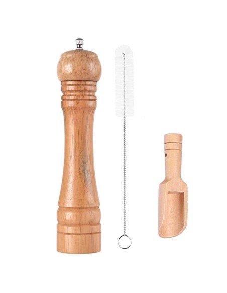 Pimentero de Madera Molino de Pimienta 22cm