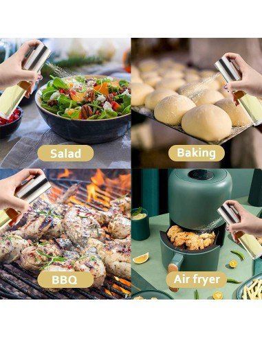 Setx2 Pulverizador aceite Spray Oil cocina bbq 100ml