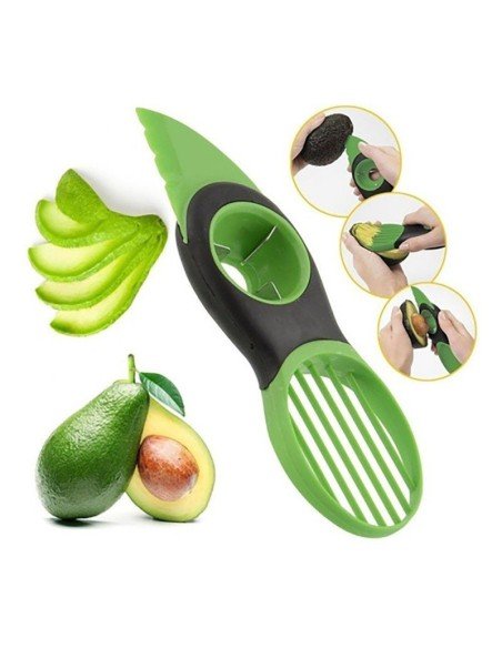 Rebanador pelador Aguacate 3en1 porciones perfectas