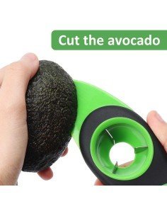 Rebanador pelador Aguacate 3en1 porciones perfectas 2
