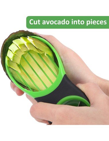 Rebanador pelador Aguacate 3en1 porciones perfectas