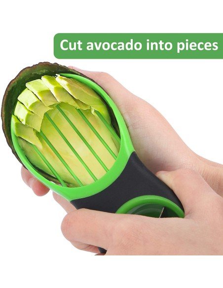 Rebanador pelador Aguacate 3en1 porciones perfectas