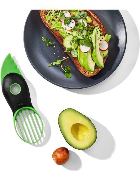 Rebanador pelador Aguacate 3en1 porciones perfectas