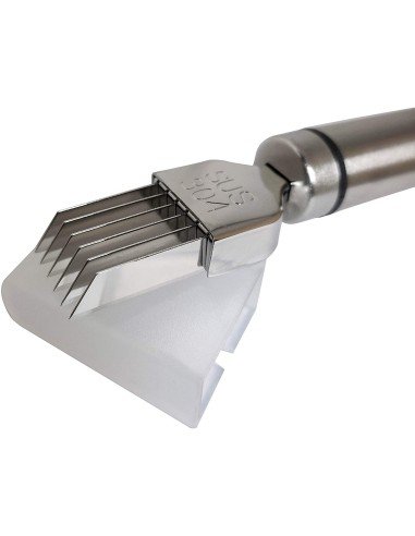 Cortador Metálico de Cebolla tirillas perfectas en un solo corte