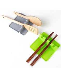 Soporte para utensilios de silicona