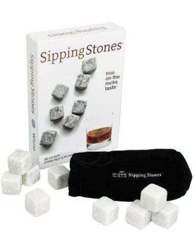 Set x9 Hielo de Roca Piedras térmicas para el Verdadero Whisky en las rocas