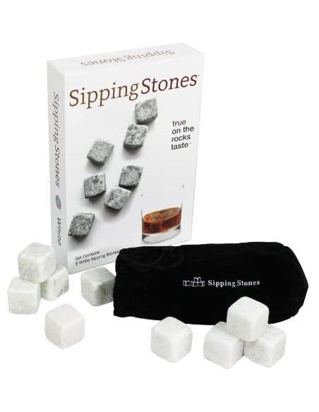Set x9 Hielo de Roca Piedras térmicas para el Verdadero Whisky en las rocas