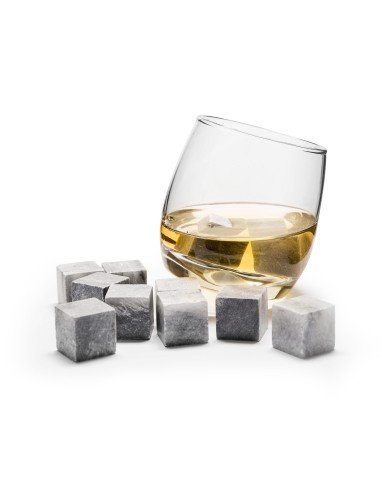 Set x9 Hielo de Roca Piedras térmicas para el Verdadero Whisky en las rocas
