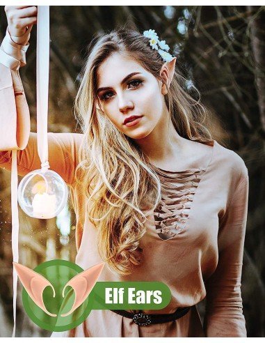 Orejas Cosplay T.S ELF Duende Elfo Hada Anime Manga