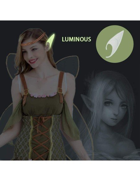 Orejas Cosplay T.S ELF Duende Elfo Hada Anime Manga