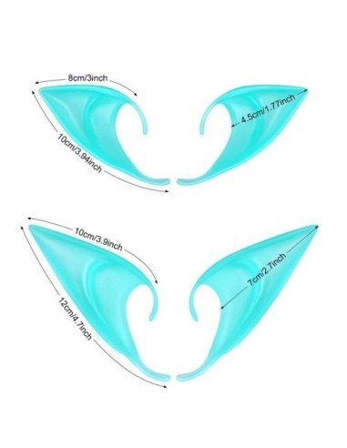 Orejas Cosplay T.S ELF Duende Elfo Hada Anime Manga