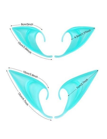 Orejas Cosplay T.S ELF Duende Elfo Hada Anime Manga