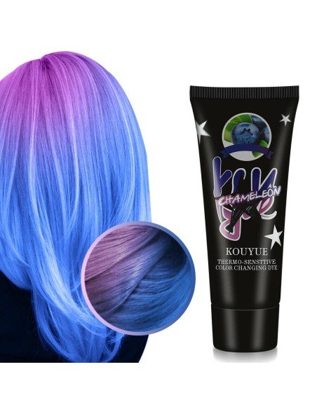 Tintura Temporal Termocromática Cabello Mechas