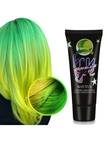 Tintura Temporal Termocromática Cabello Mechas