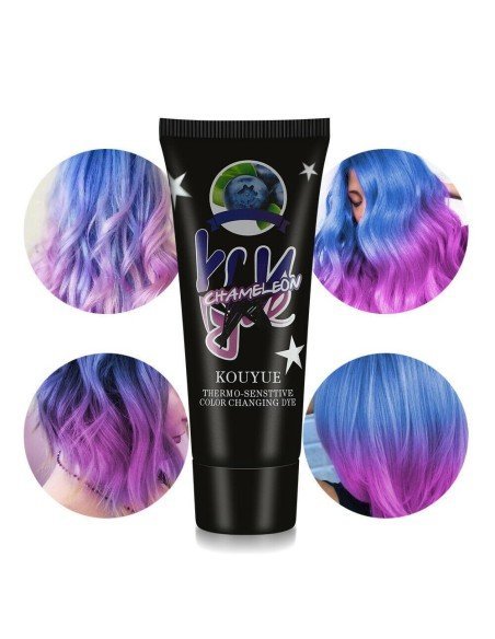 Tintura Temporal Termocromática Cabello Mechas