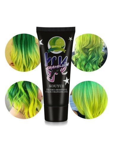 Tintura Temporal Termocromática Cabello Mechas