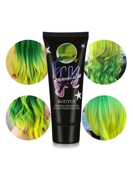 Tintura Temporal Termocromática Cabello Mechas