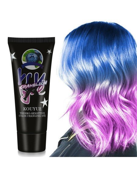 Tintura Temporal Termocromática Cabello Mechas