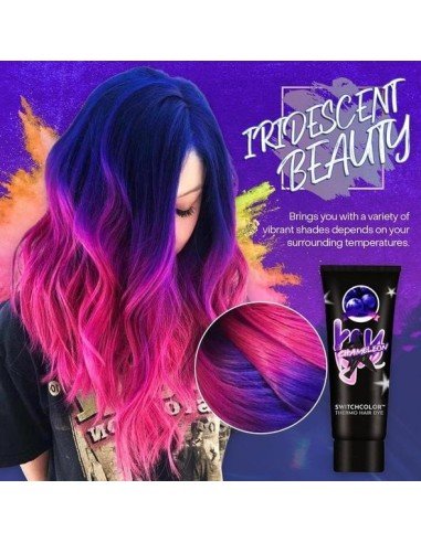 Tintura Temporal Termocromática Cabello Mechas