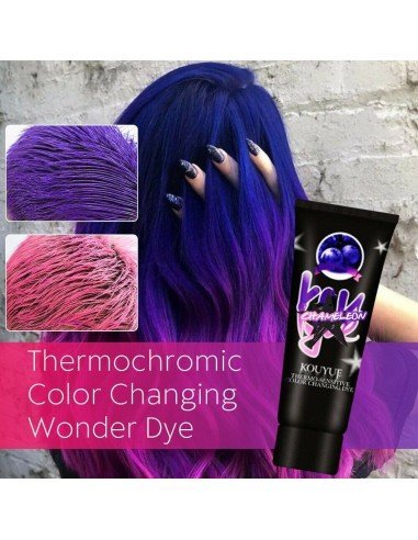 Tintura Temporal Termocromática Cabello Mechas