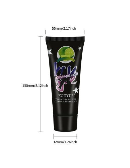 Tintura Temporal Termocromática Cabello Mechas