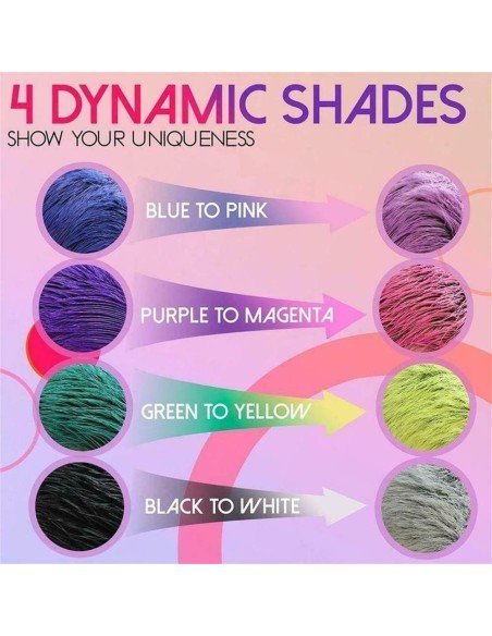 Tintura Temporal Termocromática Cabello Mechas