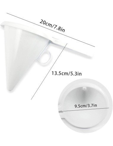 Embudo Dosificador Plástico De Repostería Cupcake Funel