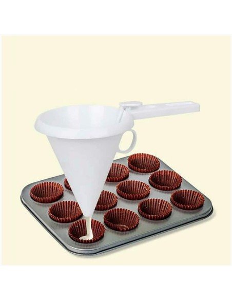 Embudo Dosificador Plástico De Repostería Cupcake Funel Embudo Dosificador Plástico De Repostería Cupcake Funel