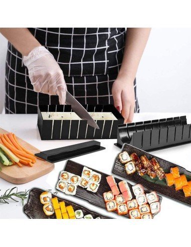 Setx10 Piezas fabricación Sushi Kit Sushi Maker