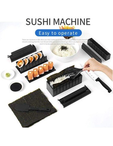 Setx10 Piezas fabricación Sushi Kit Sushi Maker