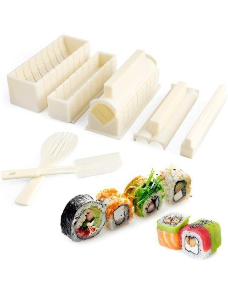 Setx10 Piezas fabricación Sushi Kit Sushi Maker