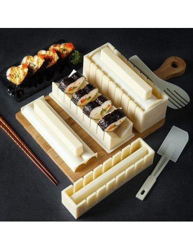 Setx10 Piezas fabricación Sushi Kit Sushi Maker