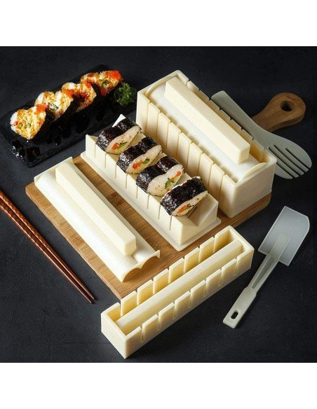 Setx10 Piezas fabricación Sushi Kit Sushi Maker
