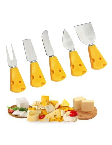 Setx5 Cuchillos Queso Utensilios Charcutería